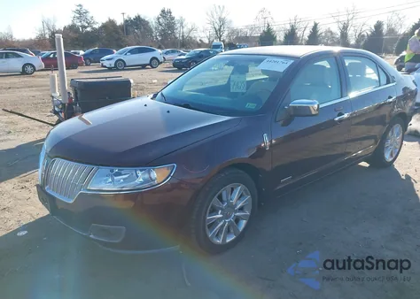 2011 Lincoln Mkz Hybrid from USA, damaged, VIN 3LNDL2L37BR757390